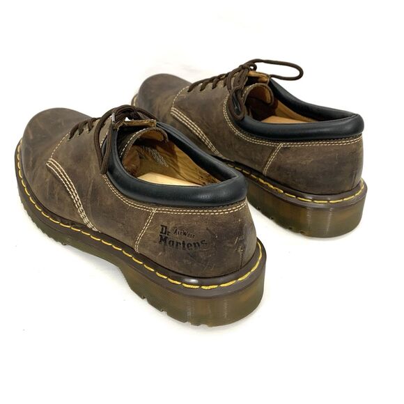 Dr. Martens 8053 Brown Leather 4 Eye Lace Up Shoes Mens Size 14 (EU 48) main image 13